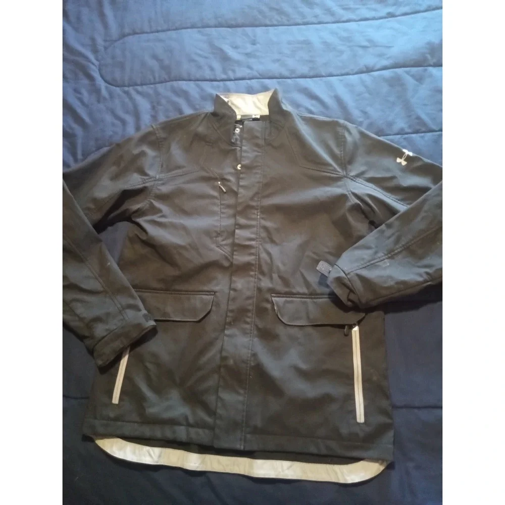 Under Armour‎ Storm Jacket Mens Medium Full Zip Black